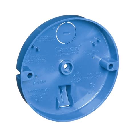 pancake electrical box installation|shallow round electrical box.